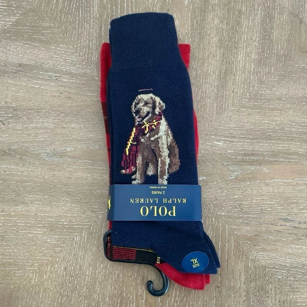 Polo Ralph Lauren Holiday Dog Socks